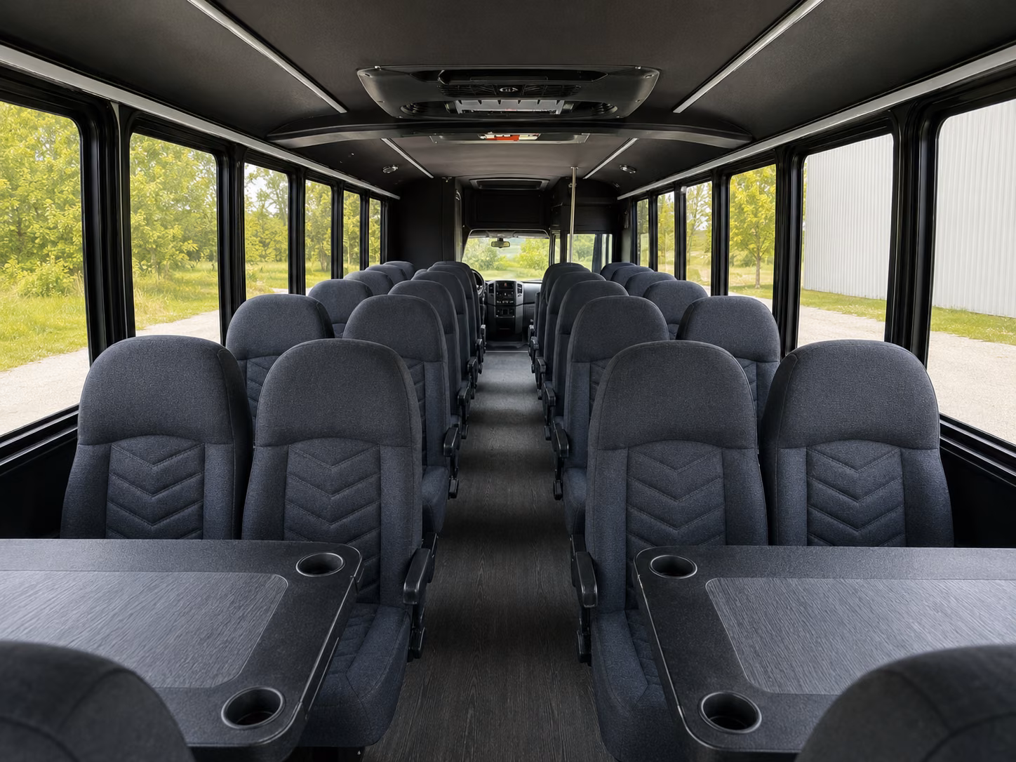 stress free airport transfer buses for youngstown wedding guests