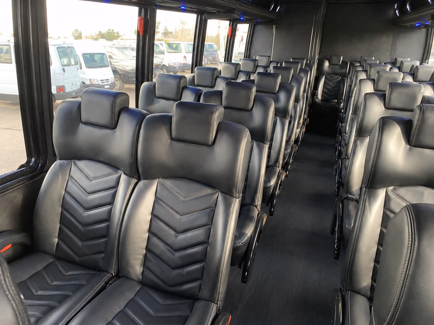 youngstown 15 passenger minibus interior
