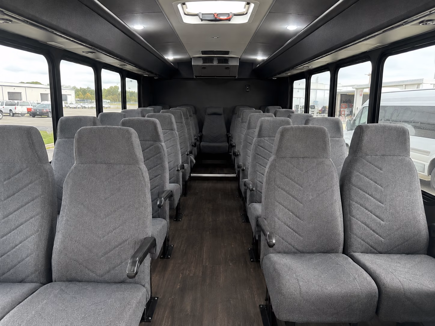 youngstown 18 passenger minibus interior