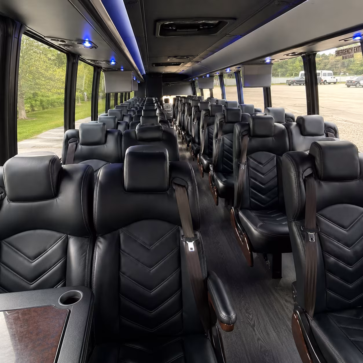 youngstown 30 passenger minibus interior