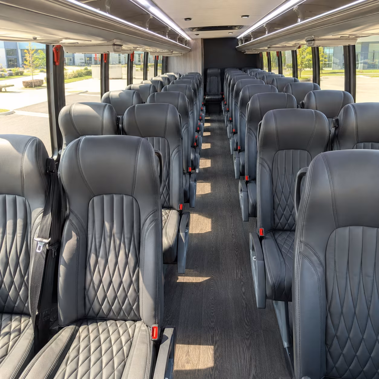youngstown 35 passenger minibus inside