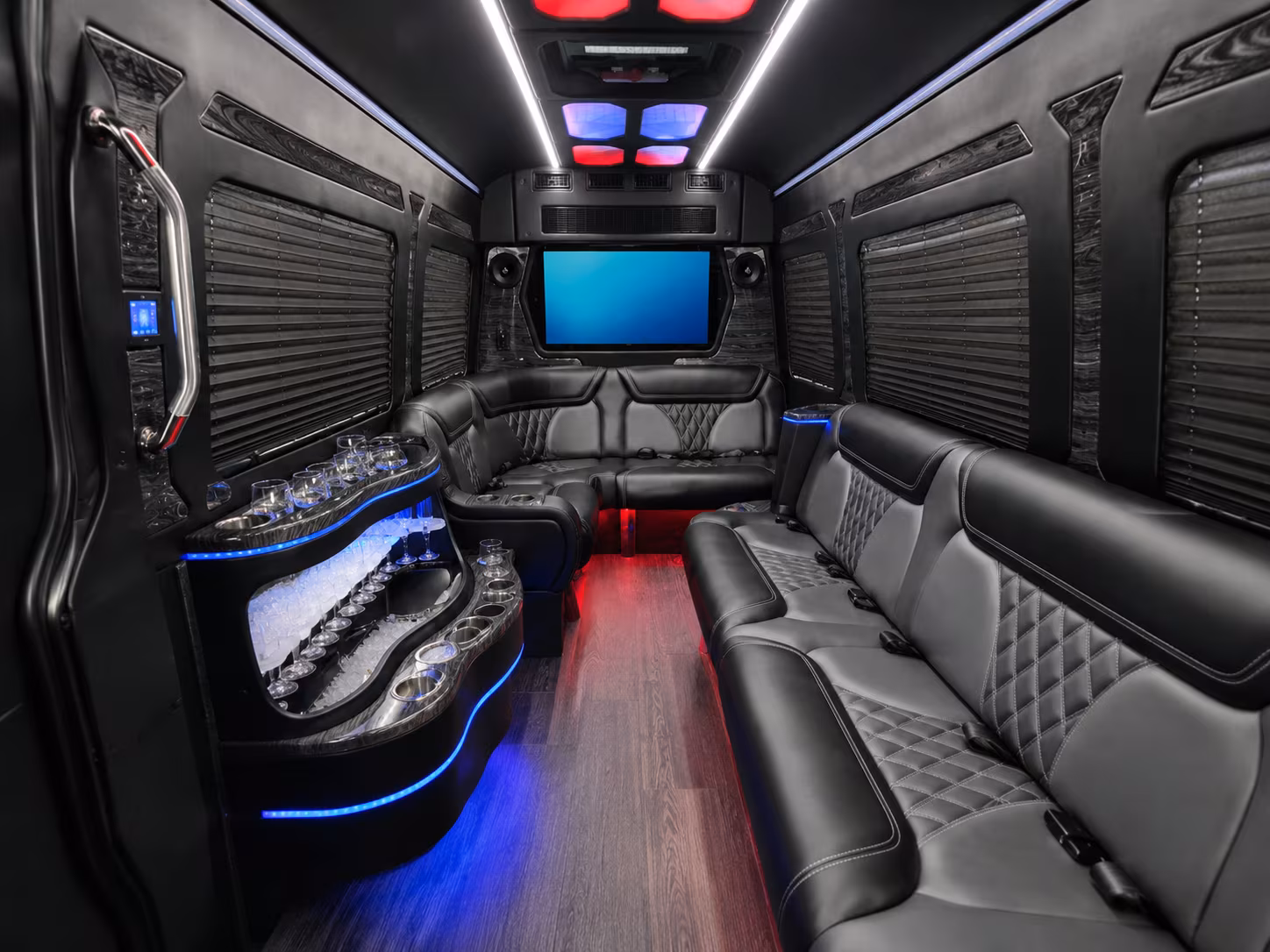 youngstown sprinter limousine inside