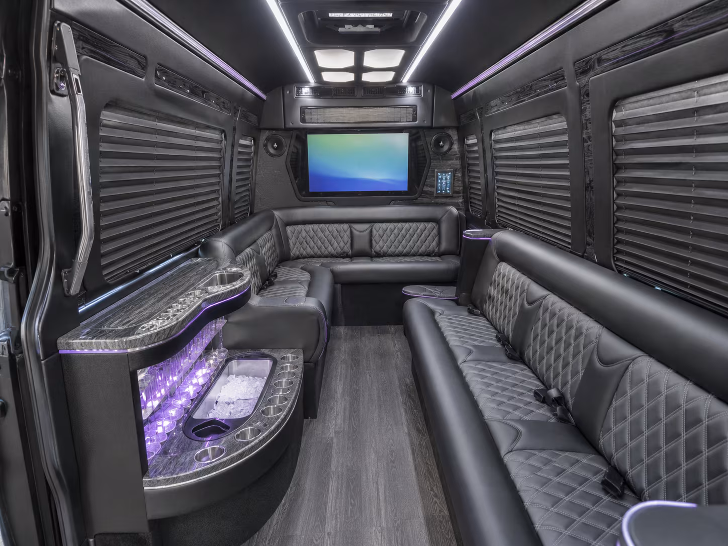 youngstown sprinter limousine interior