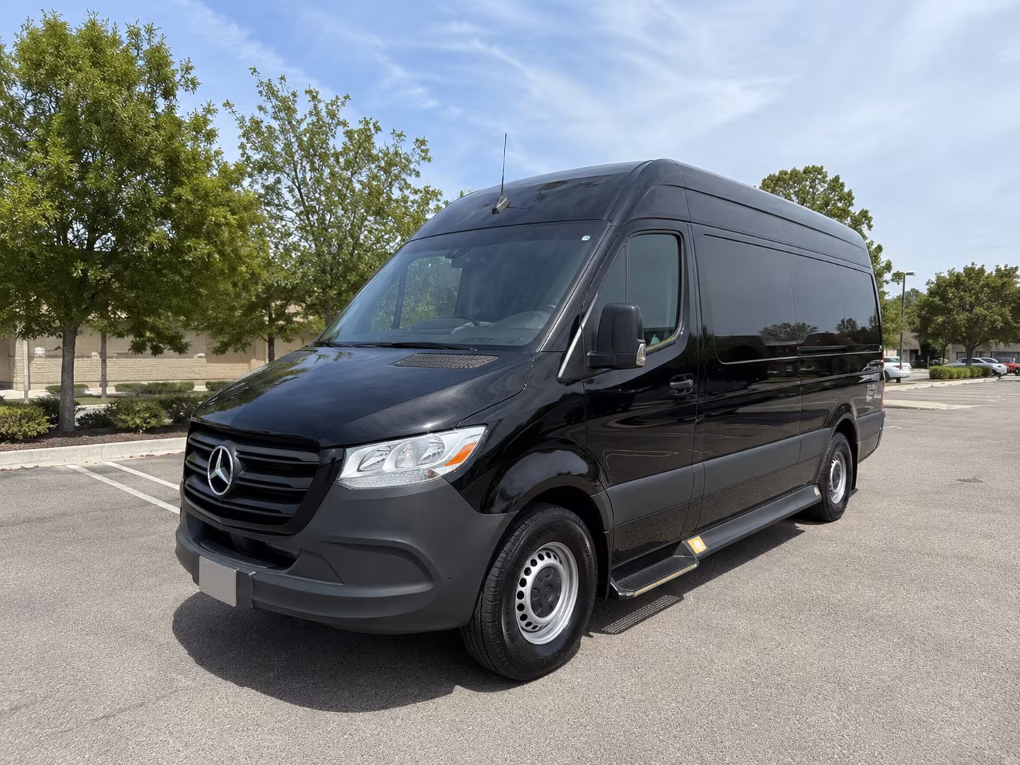youngstown sprinter van with driver