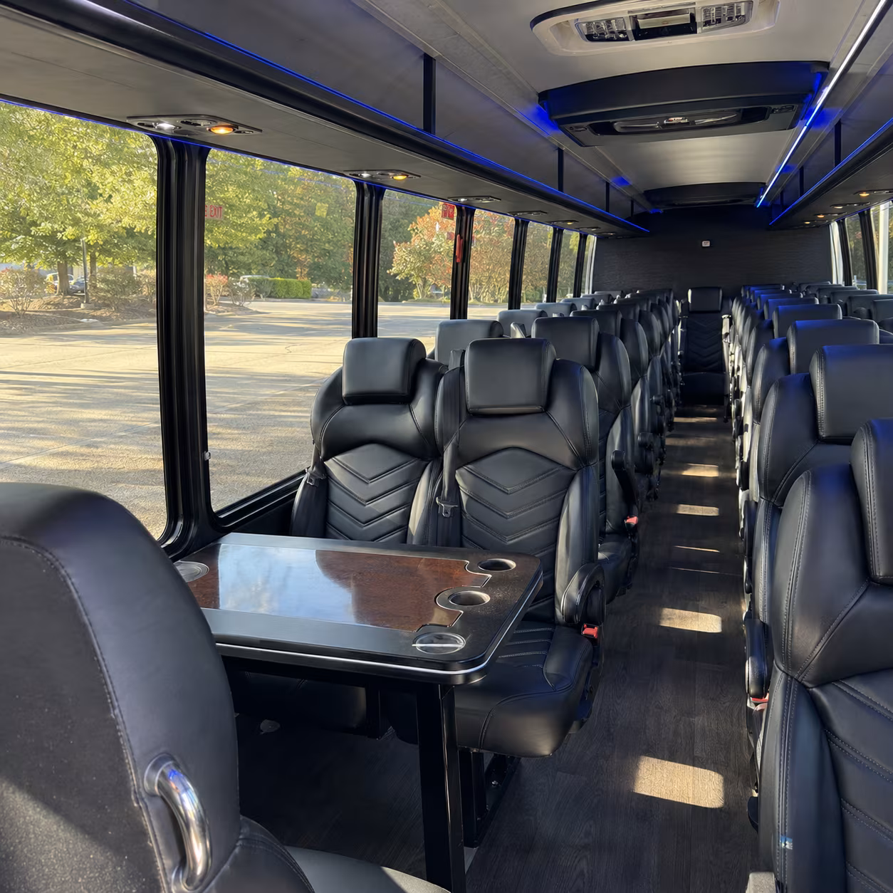 youngstown wedding transportation onboard seating